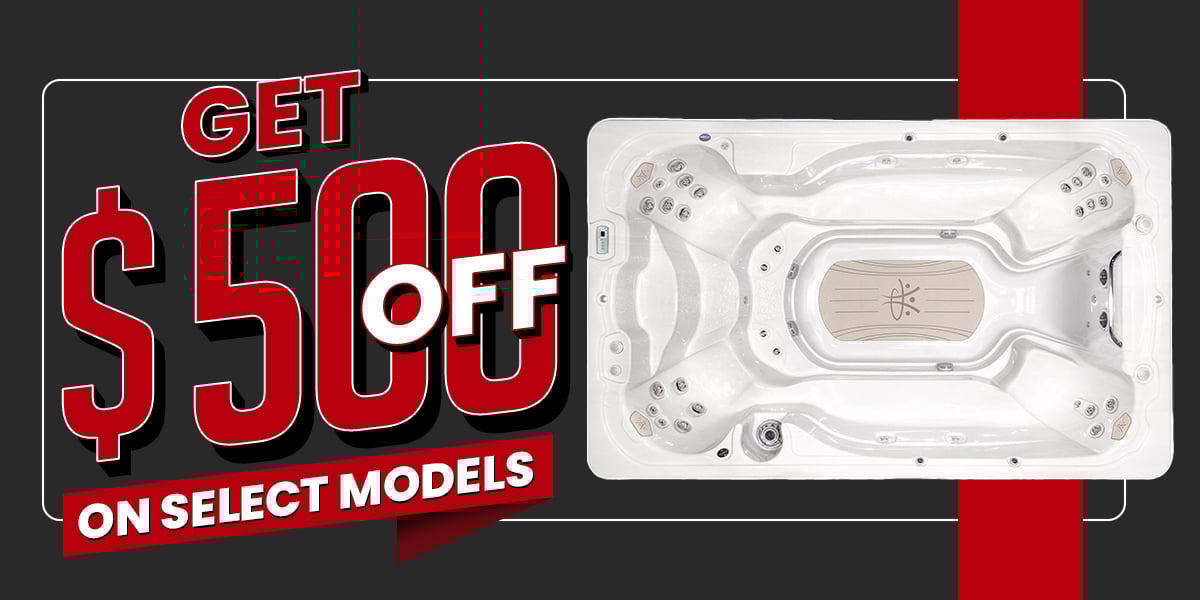 500 OFF SWIM SPAS
