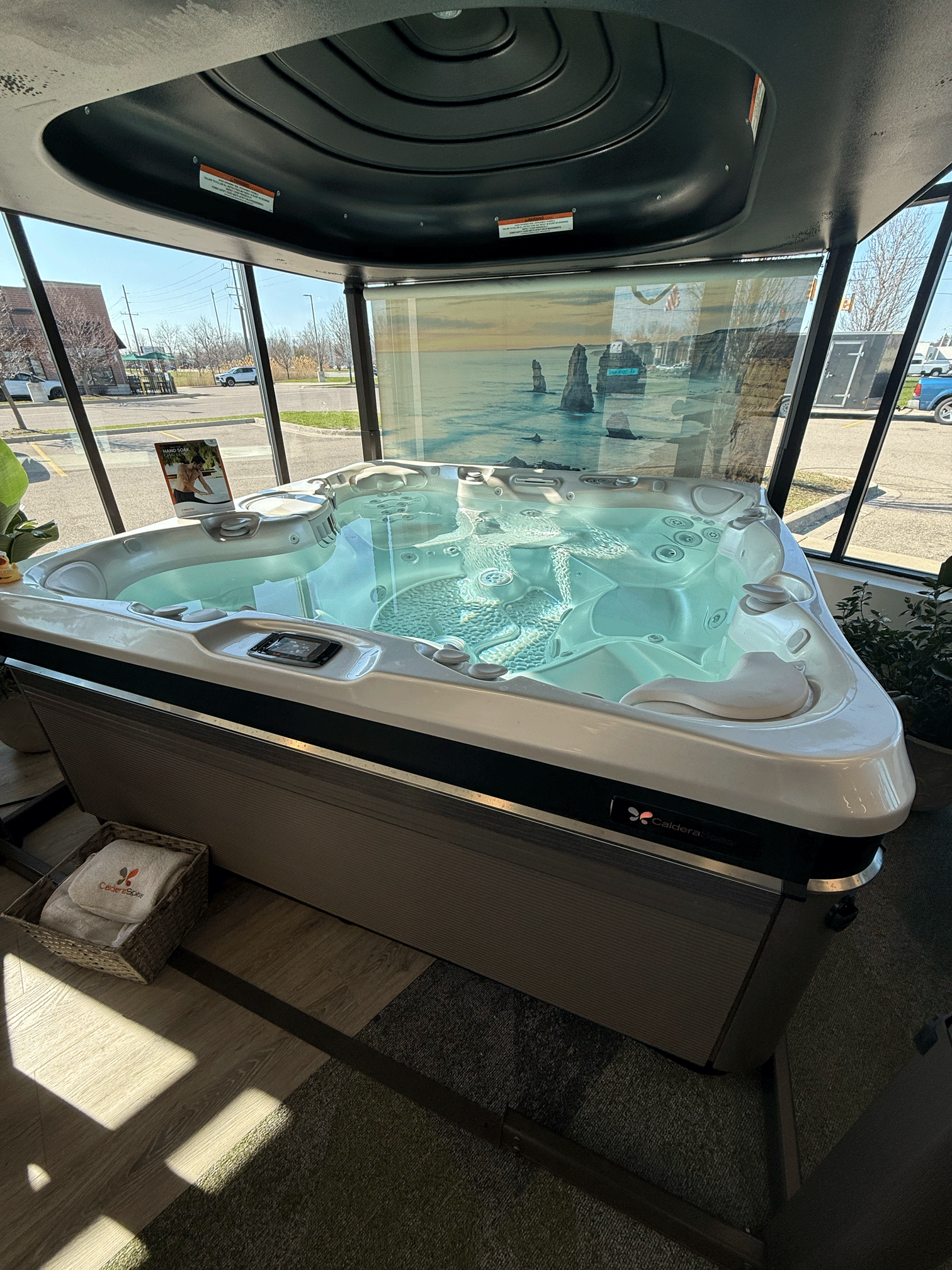 Salt Water Hot Tub Model 1