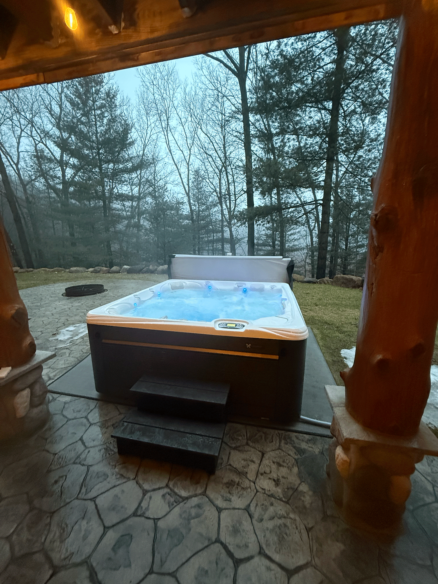 Salt Water Hot Tub Model 2